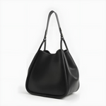Elegante bolso bandolera de cuero sintético con diseño espacioso y asa ajustable®