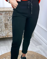 Pantalón Estilo Joggers con Cintura Ajustable y Bolsillos Funcionales para Mujer®