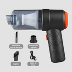 Mini Aspiradora de Mano para Coche – Potente, Inalámbrica y Portátil