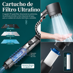 Cabezal de Ducha con Filtro – Elimina Cal, Cloro y Metales con Tecnología Iónica