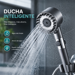 Cabezal de Ducha con Filtro – Elimina Cal, Cloro y Metales con Tecnología Iónica